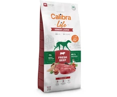 Šunų Maistas - CALIBRA Life Senior Large Fresh jautiena 12kg, 25% Baltymų, 12% Riebalų