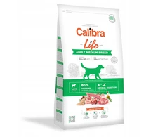 Šunų Maistas - CALIBRA Dog Life Suaugusiųjų Vidutinio Dydžio Veislės Aviena 2.5kg 27% Baltymų
