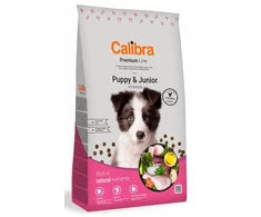 Šunų Maistas - CALIBRA Puppy&amp;Junior Vištiena 30% Baltymų 18% Riebalų 12kg