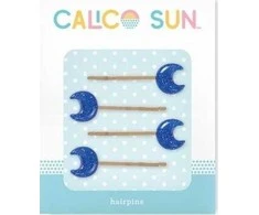 Calico Sun Sophia plaukų klipai - Mėnulis 4vnt.