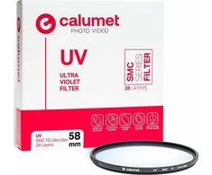 Filtras Calumet Filtras UV SMC TG 58 mm itin plonas 28 sluoksnių