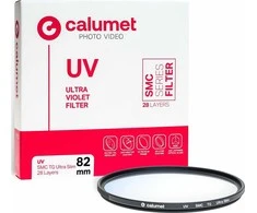 Filtras Calumet Filtras UV SMC TG 82 mm itin plonas 28 sluoksnių