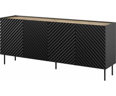Cama Meble Komoda - Onda 200x45x85 Juoda
