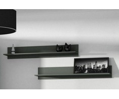 Cama Meble Knygų Lentyna - Soho 125cm Juodas Matinis