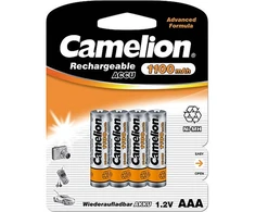 Camelion Įkraunama AAA / R03 1100mAh baterija 4 vnt.