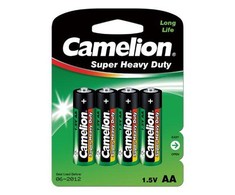 Camelion Super Heavy Duty AA / R6 baterija 4 vnt.