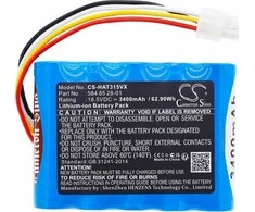 Cameron Sino Technology Husqvarna Automower 310 vejapjovės (Modelis 2015 / 2016 / 2017) 584 85 28-01 18V 3400mAh Li-Ion akumuliatorius