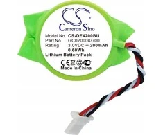 Cameron Sino Baterija Typu Baterija Gc02000kg00 Bios Cmos Dell Latitude E4200 Latitude E4300 / Cs-de4200bu