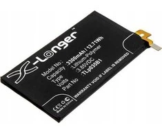 Dėklas Cameron Sino baterijos įkraunamos baterijos tipas Tlp035b1, skirtas Blackberry Key2 Bbf100 / 6 9 8 4 2 1 / Cs-brk200sl