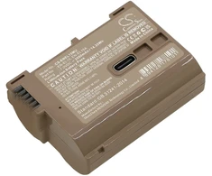 Cameron Sino Baterijos tipas Nikon En-el15 En-el15a En-el15b En-el15c Usb-c / Cs-enel15mu prievadas