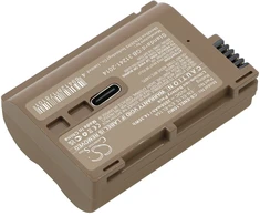 Cameron Sino Baterijos tipas Nikon En-el15 En-el15a En-el15b En-el15c Usb-c / Cs-enel15mu prievadas