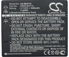 Cameron Sino Akumuliatorius Bateria Do Panasonic Typu Dmw-bcf10 / Cga-s009 / Cga-s009e