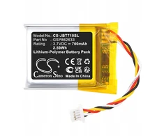 Cameron Sino JBL CS-JBT710SL Ausinių Baterija, Skirta JBL TUNE 710 BT Ausinėms (700mAh) / CS-JBT710SL