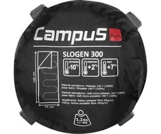 Campus Campus Slogen 300 kairysis miegmaišis CUL701123404 pilka Vienas dydis