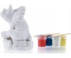 Candellana Kolorowanka 3D Elegant Dino Figūrėlė gipsowa