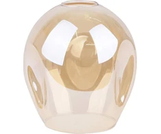 Pakabinamas šviestuvas Candellux Klosz stiklinis ruda E27 do lampy Aspa 71-03645