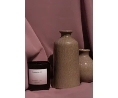 Candly&amp;Co Sojų vaško žvakė stiklinėje, be citatos, kvapas Nr.7, 250g (CA-057206)