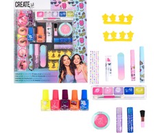 Create It! Rinkinys: Neoniniai ir blizgučiai makiažui bei nagams