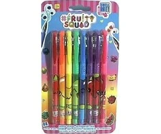 Create It Canenco FRUITYSQUAD kvepiantys gelio rašikliai 6 vnt FS60356