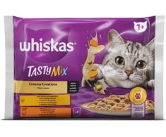 CANN CAT WHISKAS TASTYMIXMEAT VEGG 4X85