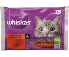 Šlapias kačių maistas Whiskas Meat set, 0.085 kg