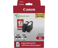 Canon Ink 6204C005 / PG-585XL/CL-586XL XL Multipack BK,C,M,Y