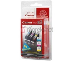 Canon CLI-521CMY (žalsvai mėlyna, geltona)