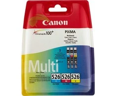 Canon originalus rašalas / rašalas CLI-526 CMY, 4541B019, CMY, apsauginė lizdinė plokštelė, 9 ml, kelių pakuočių pakuotė