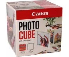 Canon PP-201 5X5 PHOTO CUBE CREATIVE/PAK Baltas Rožinis (40 LAPŲ) + ACR