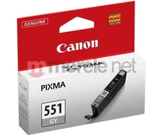 Švirkštas Canon CLI-551 rašalas (pilkas)