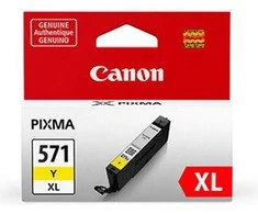 CLI-571XL rašalo (geltonas) rašalas Canon