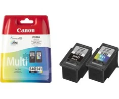 „Canon“ rašalas PG-540 / CL-541 (žydra, purpurinė, geltona, juoda)