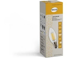 Okko Canyon BULB LED B35 2W E14 830 FL 250LM 15KH