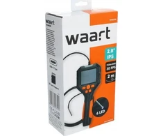 Waart KAMERA INSPEKCYJNA WARSZTATOWA PORĘCZNA ELASTYCZNE RAMIĘ IPS 2.8" FHD