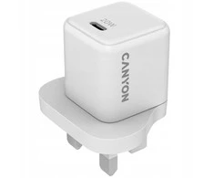 CANYON Įkroviklis jungiama į tinklą CU20C GaN 20W 1xPD UK Balta