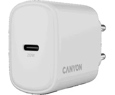 CANYON įkroviklis OnCharge 200 20W 1xPD EU baltas