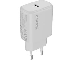 CANYON įkroviklis OnCharge 250 25W 1xPD ES baltas