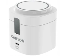Įkroviklis Canyon CANYON Stacja ładująca 4w1 bezprzew. 30W su kablem 1m balta