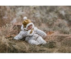 Canyon (V) Lodger Skier Tribe overalls 12-18 months 80size Birch SKP 599_12-18