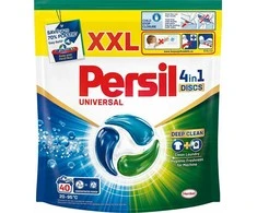 Skalbimo kapsulės PERSIL DISCS Baltas 40VNT