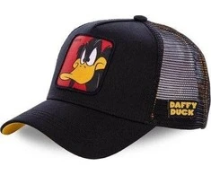 Kepurė Capslab „Looney Tunes Daffy Duck Trucker“ kepuraitė – CL/LOO/1/DAF1
