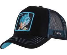 Capslab Freegun Dragon Ball Z Vegeta kepurė CL-DBS3-1-CAS-VEG1 juoda, vienas dydis
