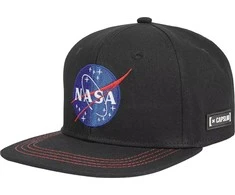 Kepurė Capslab Capslab NASA kosmoso misija Snapback Cap CL- NASA- 1-US2 Juoda 1 dydis