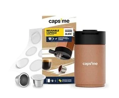 Caps Me CAPSME Minimalist Pack daugkartinio naudojimo kapsulės (be kavos), Nespresso