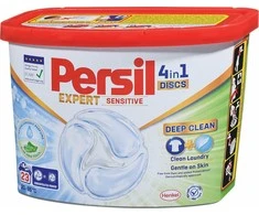 Skalbimo kapsulės PERSIL DISCS SENSITIVE 23SKALB
