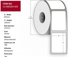 Capture Label 102 x 102mm, Core