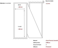 Capture Ship-label 100 x 150mm,