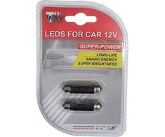 T Way Automobilio lemputė AutoDuals CB8541639, LED, balta, 12 V