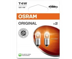 OSRAM Automobilinės lemputės 4W 12V BA9S 2vnt