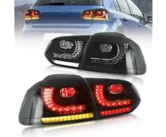 Car Light „Volkswagen Golf VI“ galiniai dinaminiai LED dūminiai žibintai